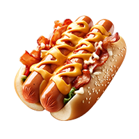 Hot dog double