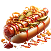 Classic hot dog